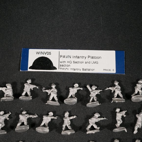 Flames of War Vietnam 15mm PAVN Infantry Platoon WINV05 lot 4 - Picture 2 of 7